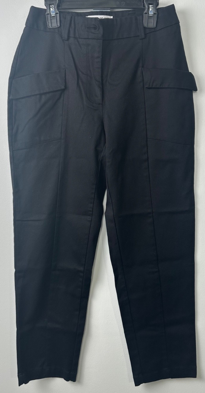 Elizabeth And James Pants Women 0/25 Black Pockets Stretch Lyocell Pockets D45